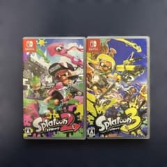 닌텐도 Switch 스플래툰 2 스플래툰 3 2개 세트