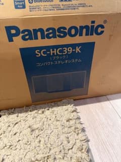 m*t様 Panasonic コンパクトステレオシステム SC-HC39-K 本 - メルカリ