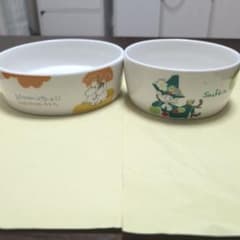 ムーミントロール スナフキン陶器皿２点セットのサムネイル