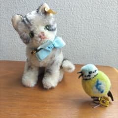 ビンテージ シュタイフ susi キャット 猫 - メルカリ