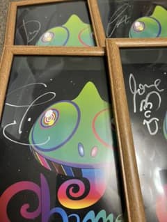 セカオワ chameleon サイン入りメガジャケのサムネイル