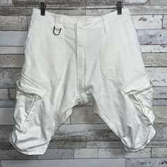 kiryuyrik サルエルカーゴハーフパンツ sizeL 日本製 kiryuyrik サルエルカーゴハーフパンツ sizeL 日本製 - メルカリ