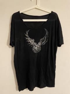 H.naoto HEAVENブラック 半袖チュニック レースバック h.NAOTO | Shop at Mercari from Japan! | Buyee