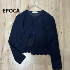 EPOCA/ レース切り替えサマーカーディガン size40 EPOCA/ レース切り替えサマーカーディガン size40 - メルカリ