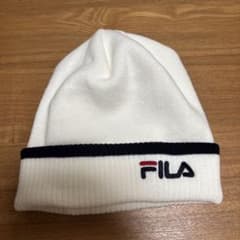 FILA ニット帽 ホワイトのサムネイル
