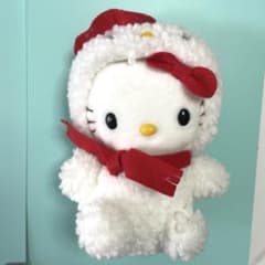 雪だるま キティちゃん⭐︎ぬいぐるみ ハローキティ - メルカリ