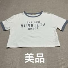 ems クロップド　Tシャツ ホワイト
