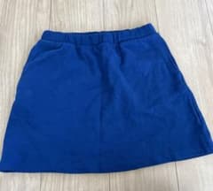ZARA ザラ スウェットミニスカート ブルー Sサイズ（M相当） ポケット付のサムネイル