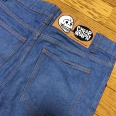 チープマンデー スキニー デニム ストーンウォッシュのサムネイル