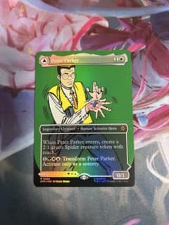 Foil】《ピーター・パーカー》/《アメイジング・スパイダーマン》 MTG