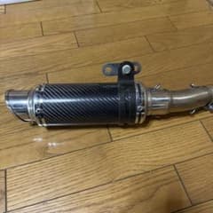 LCI Ninja250(13〜17)カーボンファイバー マフラー バイク用