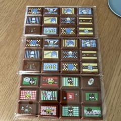サンリオ ちょこぶろっくしーる ばつ丸　けろっぴ　サム　ペックルのサムネイル