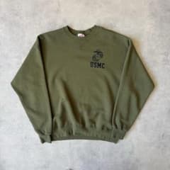 USA製 米軍実品 USMC スウェット トレーニングウェア カーキ XLサイズ 