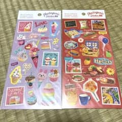マインドウェイブ　フォトジェニックステッカー　シール　食べ物　スイーツ　花のサムネイル