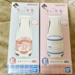 치이카와 이치 반 쿠지 E 상 유가 글라스 2 종 세트
