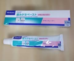 Virbac C.E.T.　歯磨きペースト　チキンフレーバー　犬猫用　おまけ付きのサムネイル