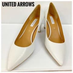 UNITEDARROWS白CHARLES KEITH ストライプクロム24.5のサムネイル