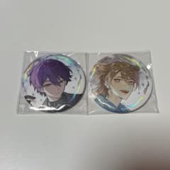 にじさんじ7周年 ART OF NIJISANJI 缶バッジ 剣持刀也、伏見ガク