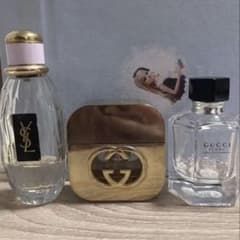 廃盤・レア】デパコス香水 3本セット（グッチ・YSL） - メルカリ