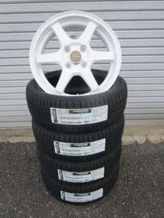 送料込み☆S6(ホワイト)+ハンコック 165/45R15☆ワゴンR・ミラ 送料込み☆S6(ホワイト)+ハンコック 165/45R15☆ワゴンR・ミラ - メルカリ