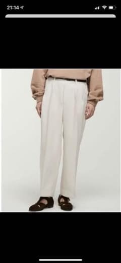 LIDNM BAGGY WIDE TROUSERS WHITE/ Mのサムネイル