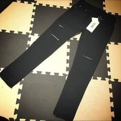 スキニーデニムパンツ 黒のサムネイル