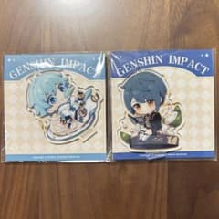 原神　重雲　行秋　アクスタ　キーホルダー　ブロマイド　ステッカー　9点まとめ売り 原神 美味パーティーシリーズ アクリルスタンド アクスタ 重雲 行秋