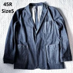 45R デニムジャケット テーラードジャケット　サイズ5のサムネイル