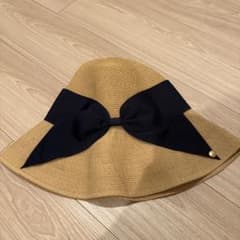 Athena New York risako 麦わら帽子 リボン付き - メルカリ