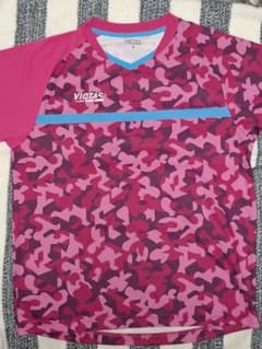 VICTAS 卓球ウェアピンク迷彩柄のサムネイル