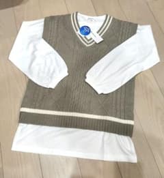 【新品】GLOBALWORK 長袖Tシャツ・ベストセット160のサムネイル