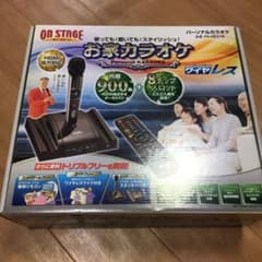 【未使用品】パーソナルカラオケ On stage PK-NE01Wのサムネイル