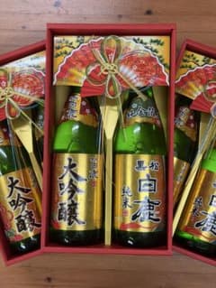 シ*ん様 黒松白鹿 「大吟醸・純米金箔」セット(2本)(DK-50)×3箱 - メルカリ