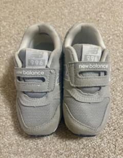 New Balance 996 キッズスニーカー グレーのサムネイル