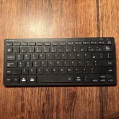 ELECOM TK-FBP102 Bluetoothキーボード ブラックのサムネイル