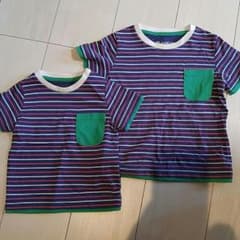 ♥80cm100cm兄弟お揃いTシャツ♥のサムネイル