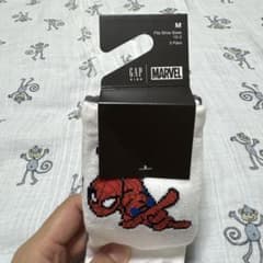 GAP 양말 3 다리 세트 MARVEL 스파이더 맨 사이즈 19-21cm