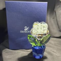 スワロフスキー 花 フラワー オブジェ ラージ 大 スワロフスキー 花 フラワー オブジェ ラージ 大 - メルカリ