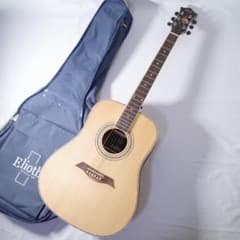 美品 Elioth B305NS アコースティックギター ケース付 トップ単板