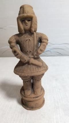 埴輪 武人 置き物 伝統工芸品