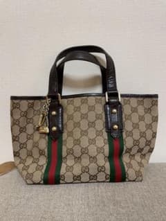 【チューリップさん専用】GUCCI グッチ ミニトートバッグのサムネイル