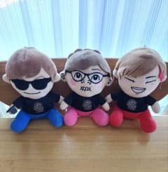 【3体セット】ヒカキン・セイキン・ふぇると　ぬいぐるみU-FESのサムネイル