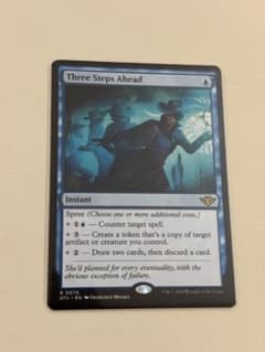 MTG 三歩先 Three Steps Ahead 拡張　foil 4枚　英語 Three Steps Ahead 三歩先 英1枚 - メルカリ