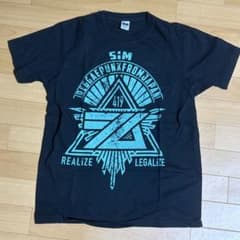 SiM Tシャツ 黒 ブラック バンドTシャツ 両面プリント ロックのサムネイル