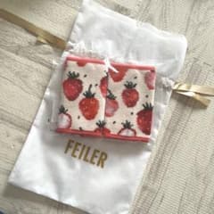 フェイラー　サッキングパッド　ストロベリー単品 フェイラー ストロベリードット サッキングパッド - メルカリ