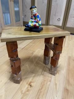 や*お様 天然木製 スツール ハンドメイド 椅子 - 5