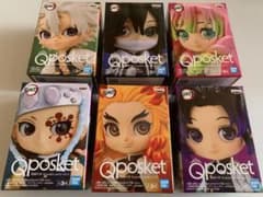 4 귀멸의 칼날 Qposket petit 기둥 6체 미개봉품 정리 판매