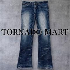 archive tornado mart flare denim pants - メルカリ