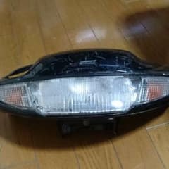 バイク50ccスーパーディオのヘッドランプカバーセットのサムネイル