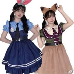 ズートピア コスプレ ジュディ ハロウィン Dハロ Sサイズのサムネイル